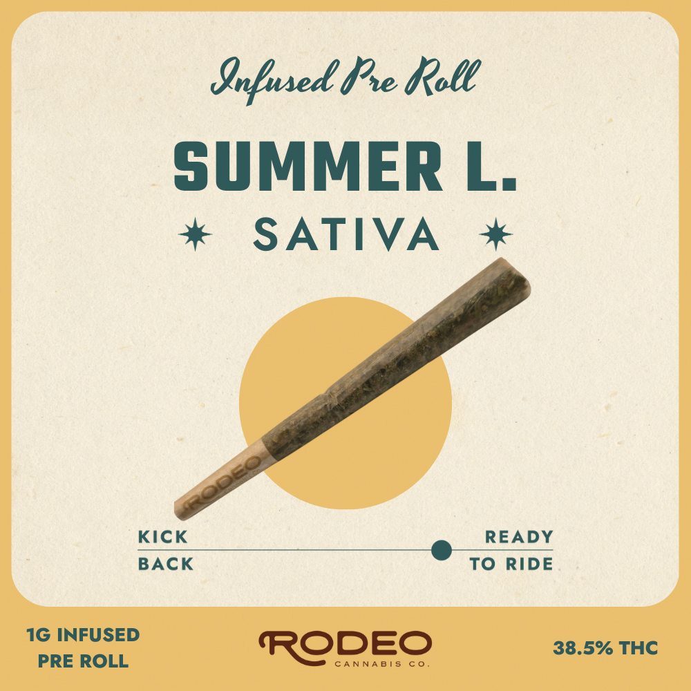 Rodeo Cannabis - Summer L (S) Infused Pre-Roll 1pk (1g) C0070000320