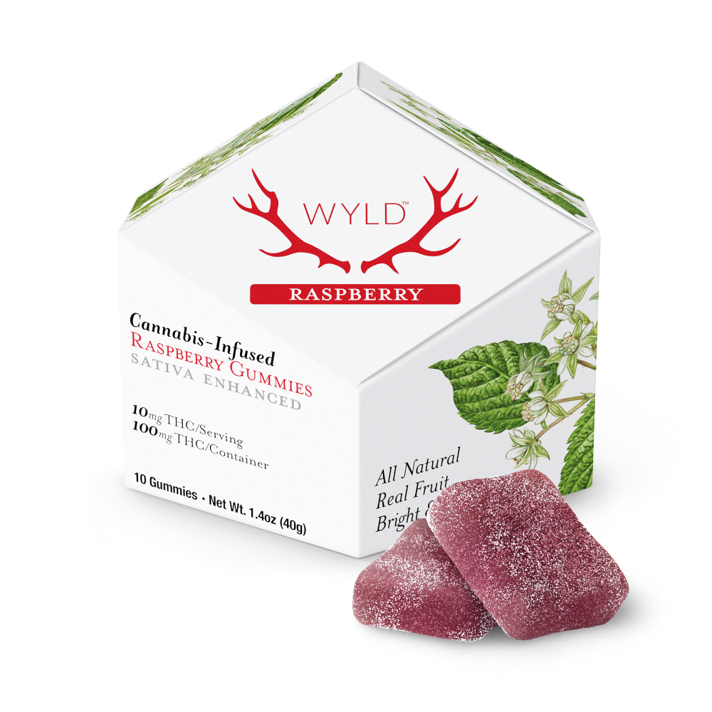 Raspberry Sativa Enhanced Gummies | IL