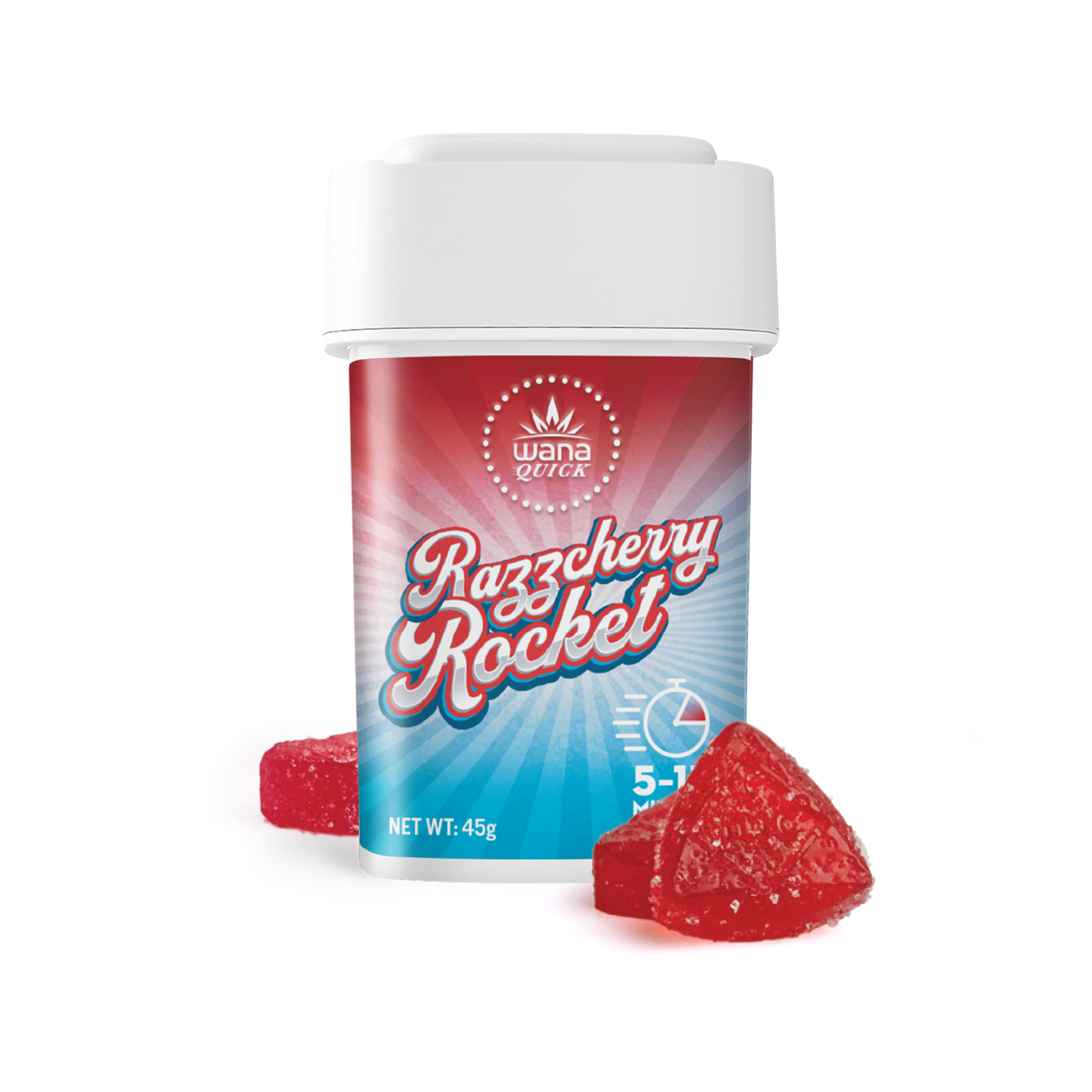 Razzcherry Rocket - Sativa [10pk] (100mg)