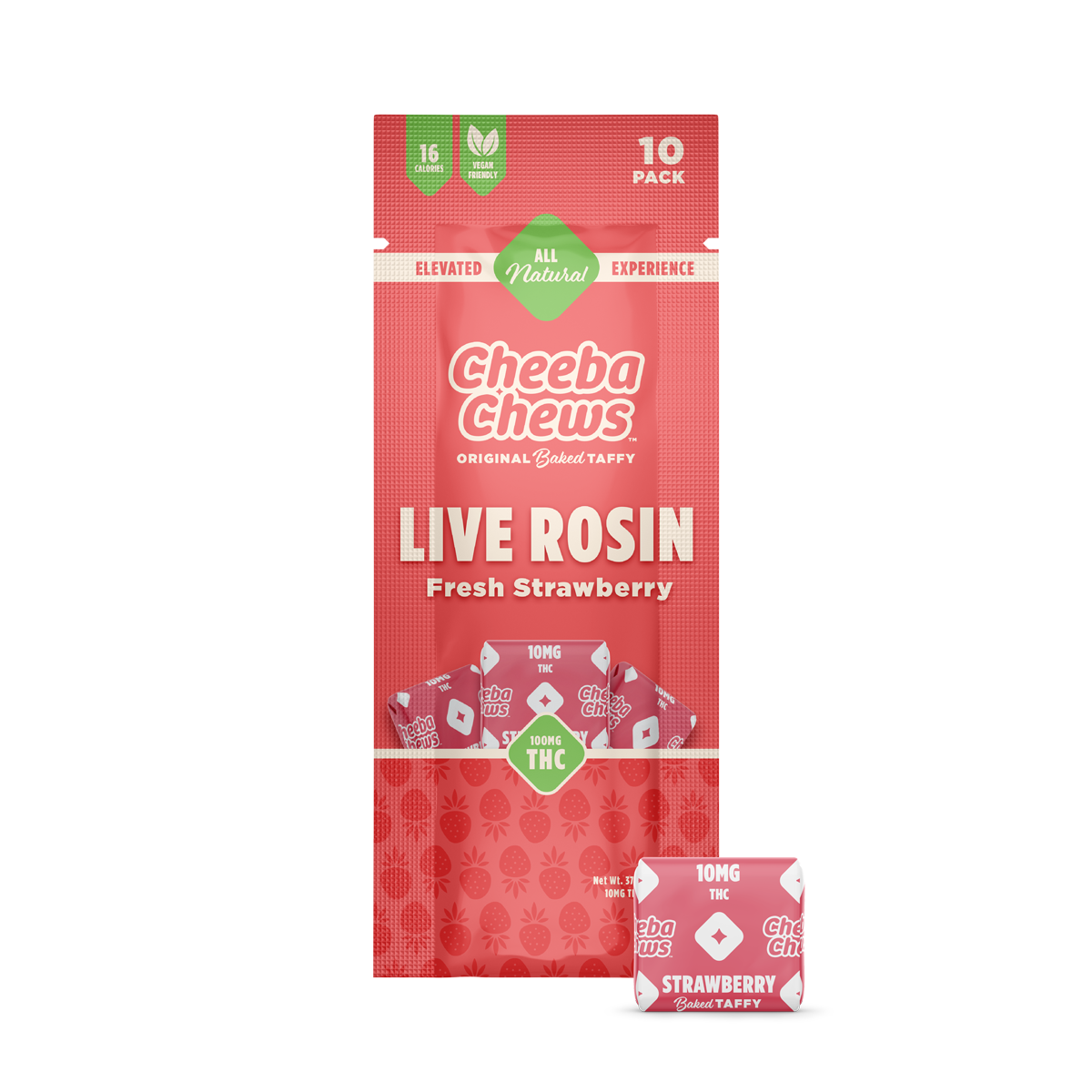 Fresh Strawberry [10pk] (100mg)