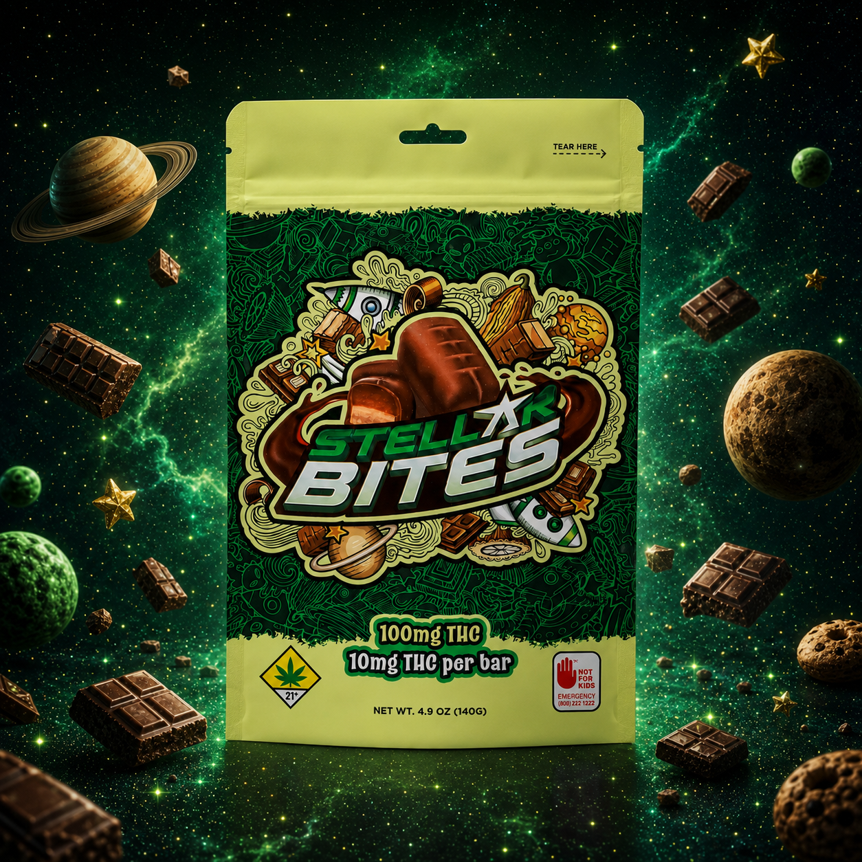 Stellar Bites [10pk] (100mg)