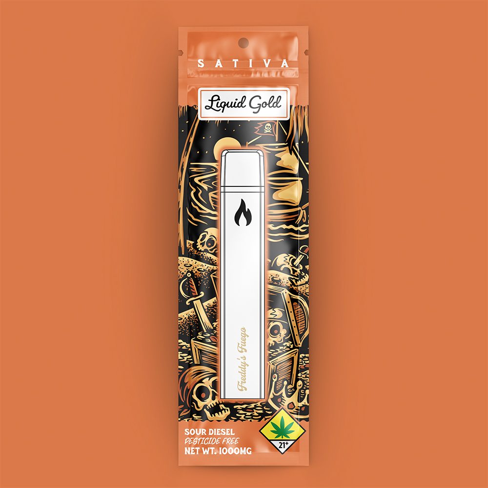 Sour Diesel Liquid Gold Cartridge 1g