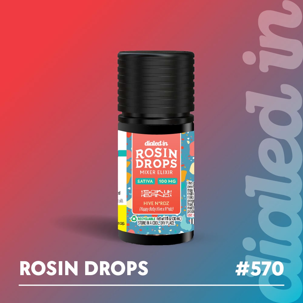 100mg - Hive N*rdz - Rosin Drops