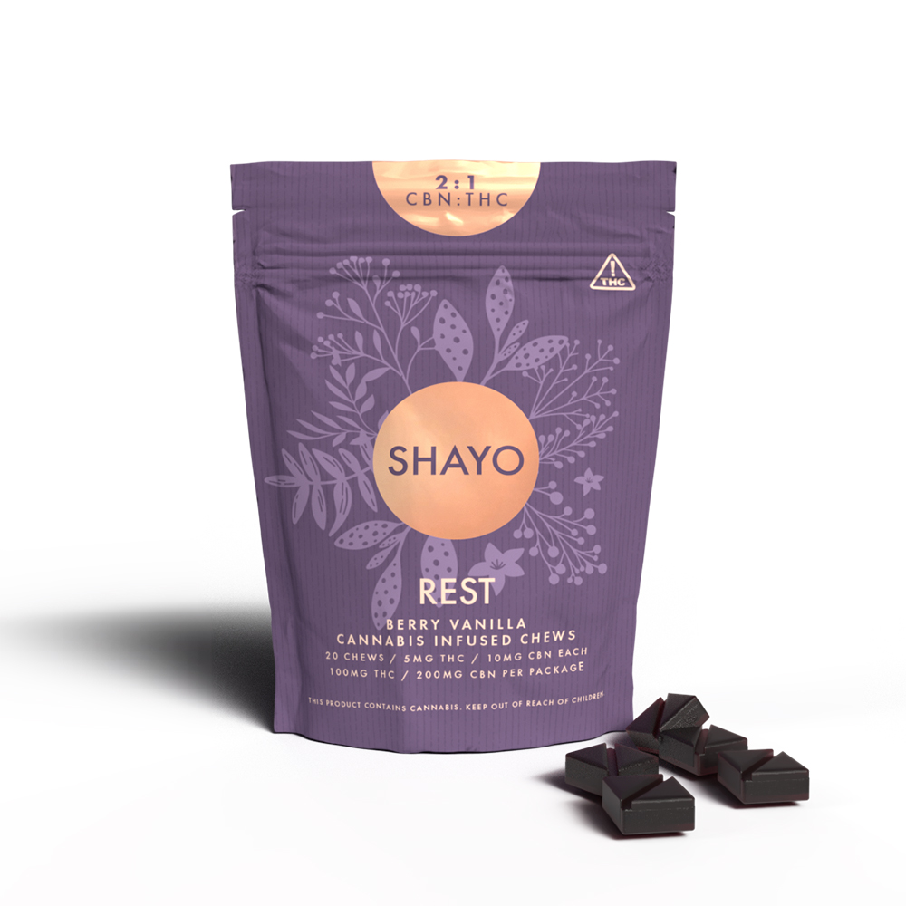 Rest - Berry Vanilla [20pk] (100mg THC/200mg CBN)