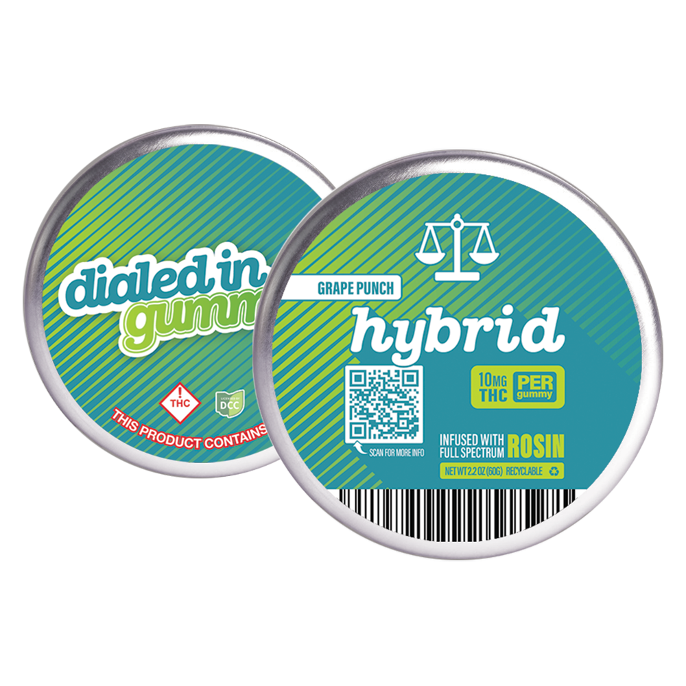 100mg - Grape Punch - Rosin Gummies  (10pk)