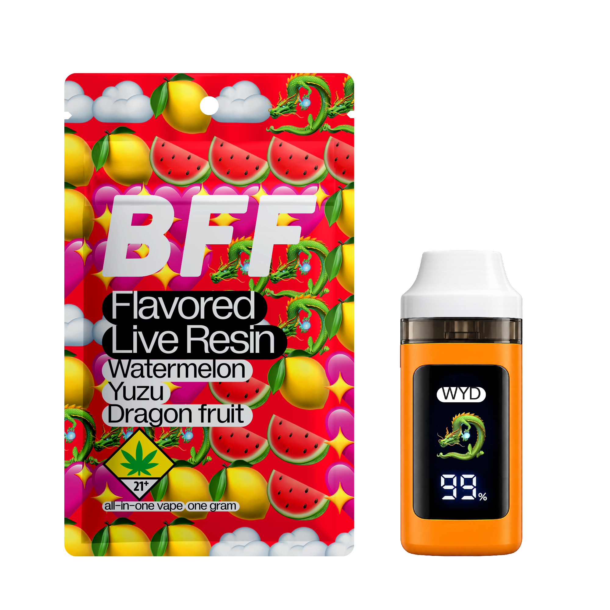 Watermelon Yuzu Dragonfruit (WYD) [1000mg]