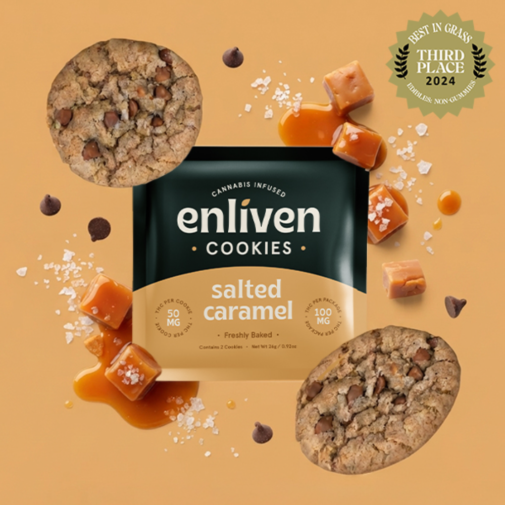 Salted Caramel Cookies [2pk] (100mg)