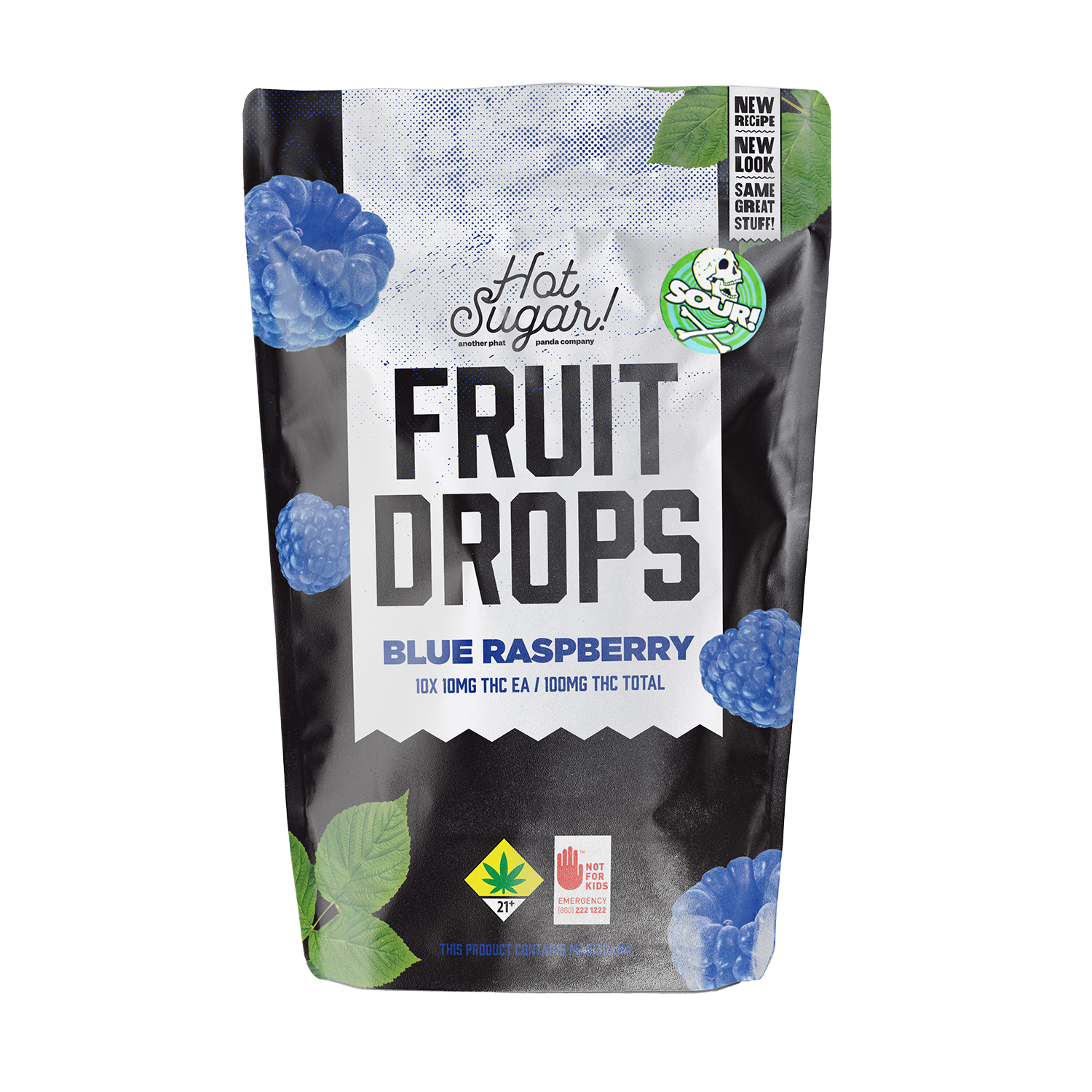 Sour Blue Raspberry [10pk] (100mg)