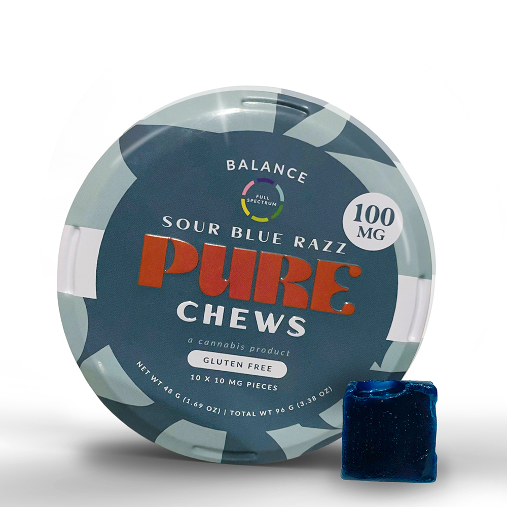 Sour Blue Razz (100mg)