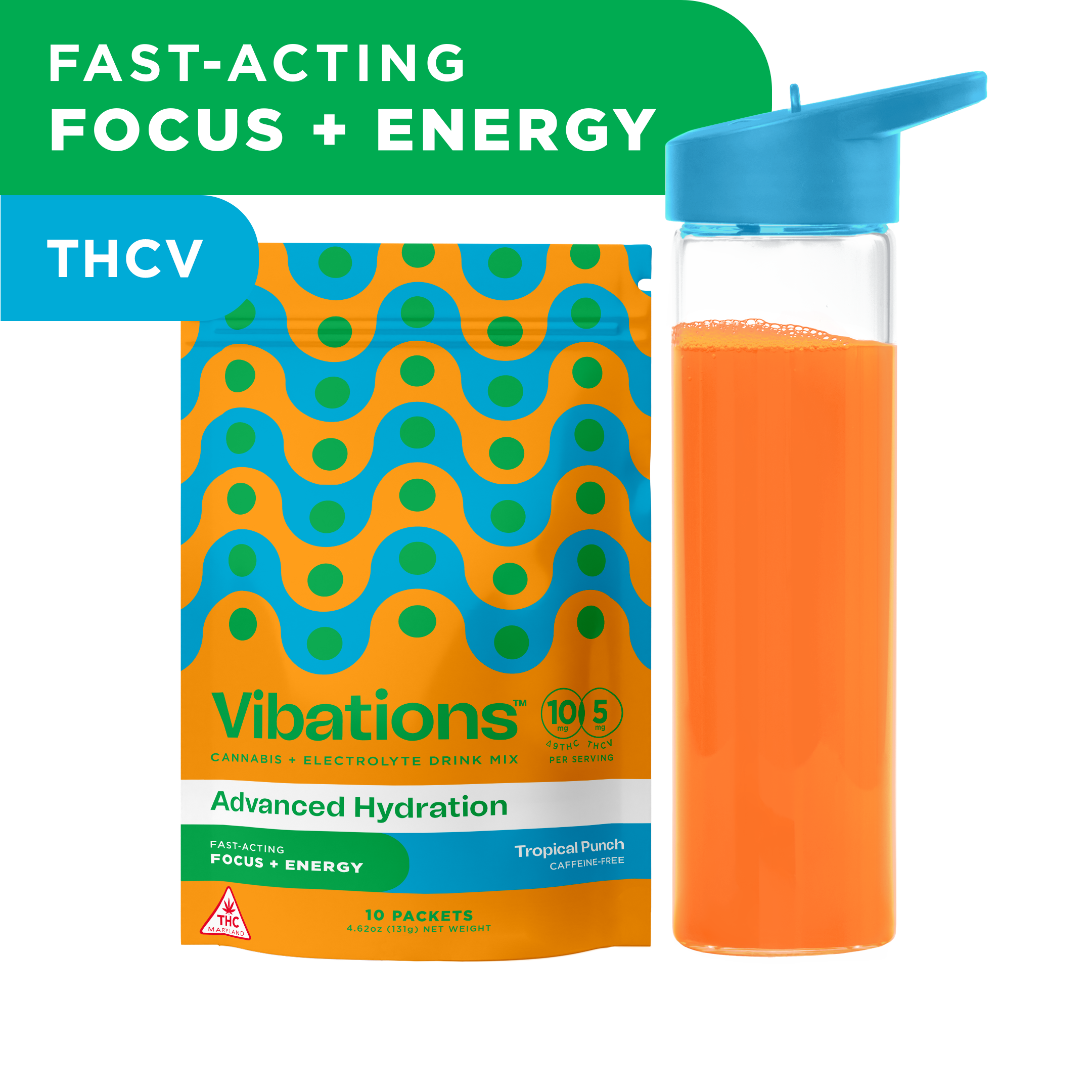 Tropical Punch [10pk] (100mg THC/50mg THCV)