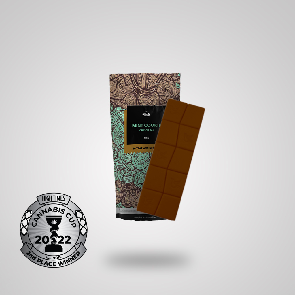 NGW -- Mint Cookie -- Crunch Bar -- 100mg