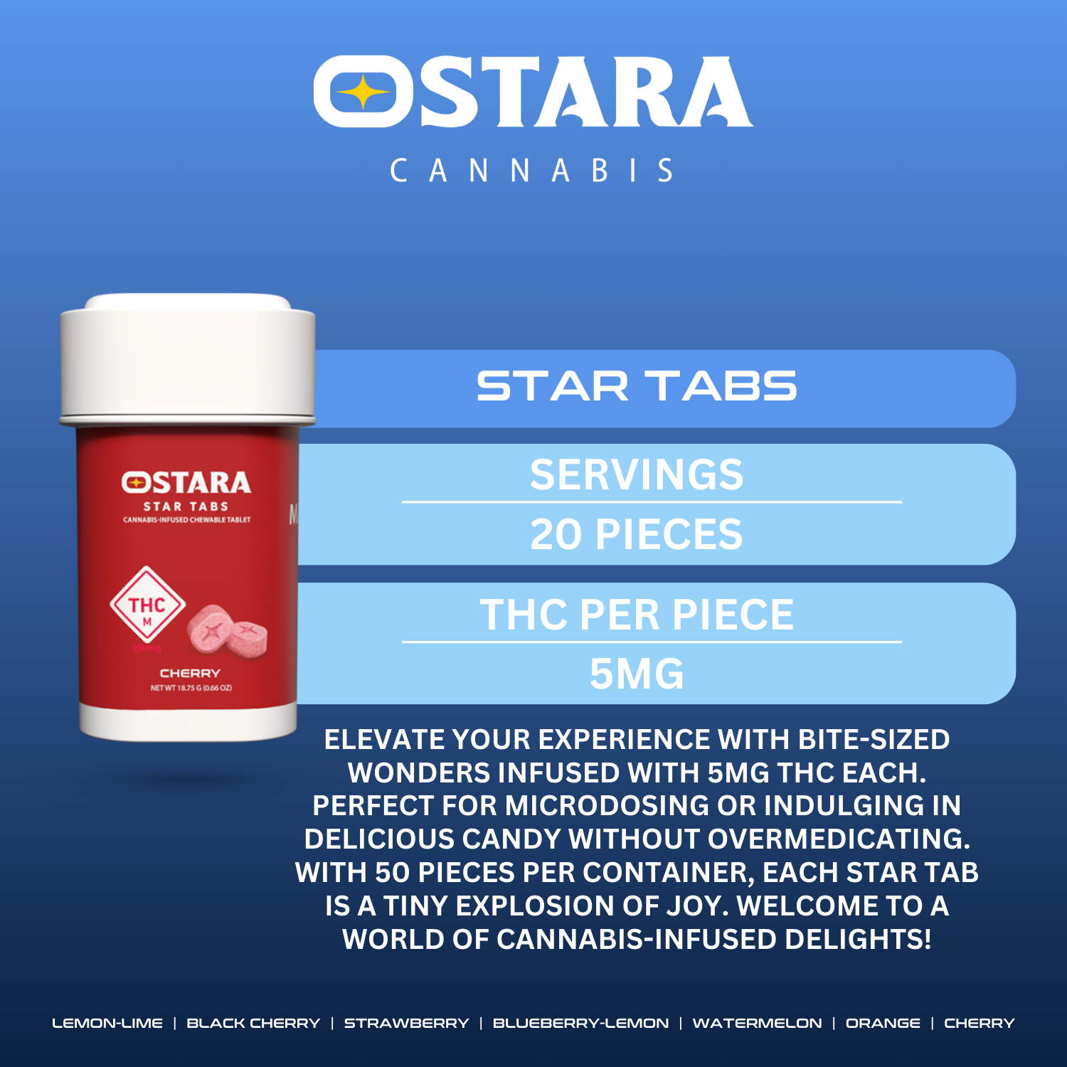 Star Tabs Cherry