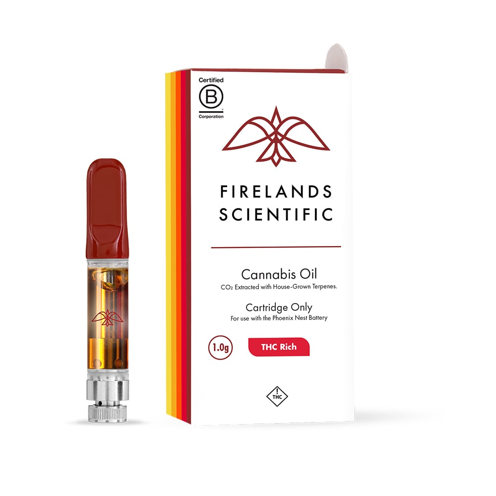 Peach Ice Cream Firelands Scientific Oil Cartridge Jane