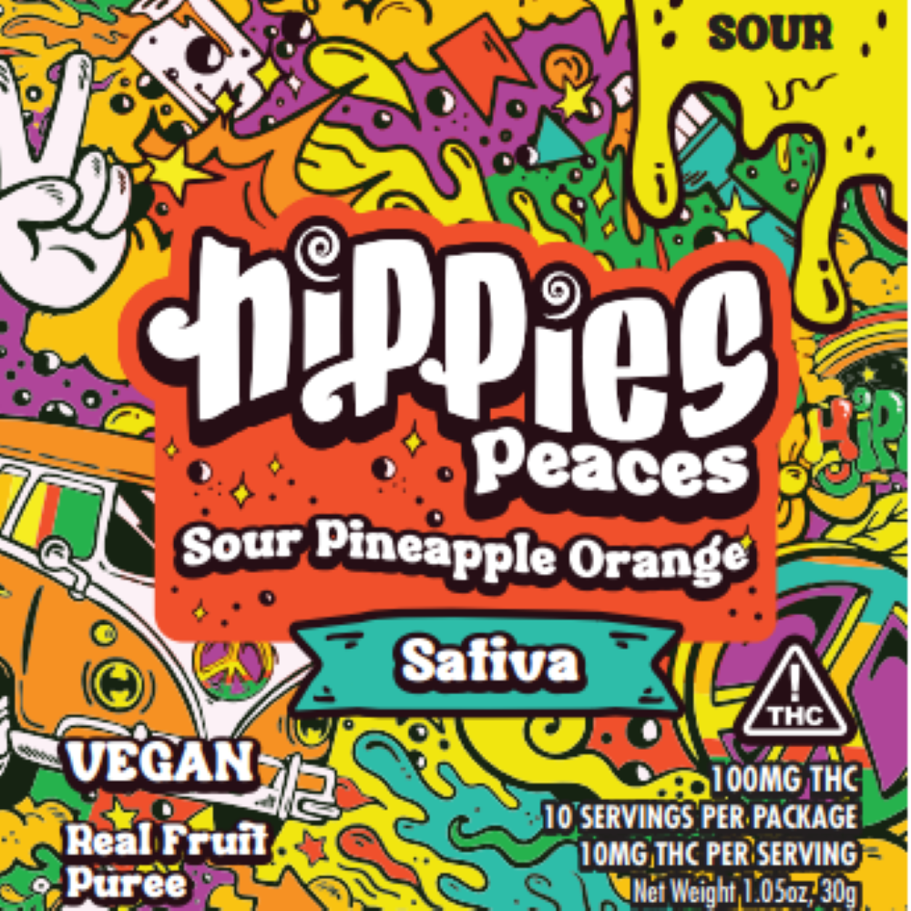 Sour Pineapple Orange [10pk] (100mg)