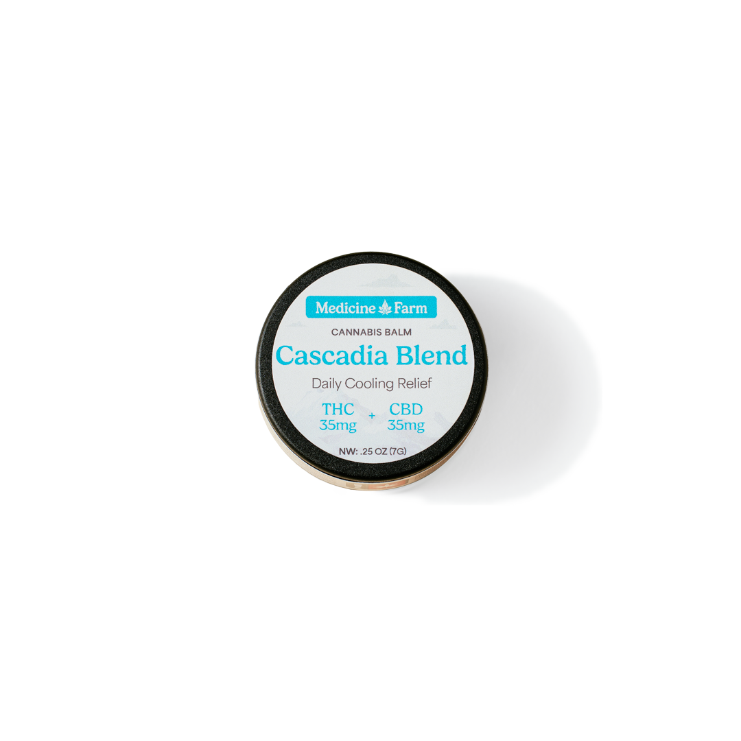 Cascadia Blend [.25oz] (35 mg THC: 35 mg CBD)