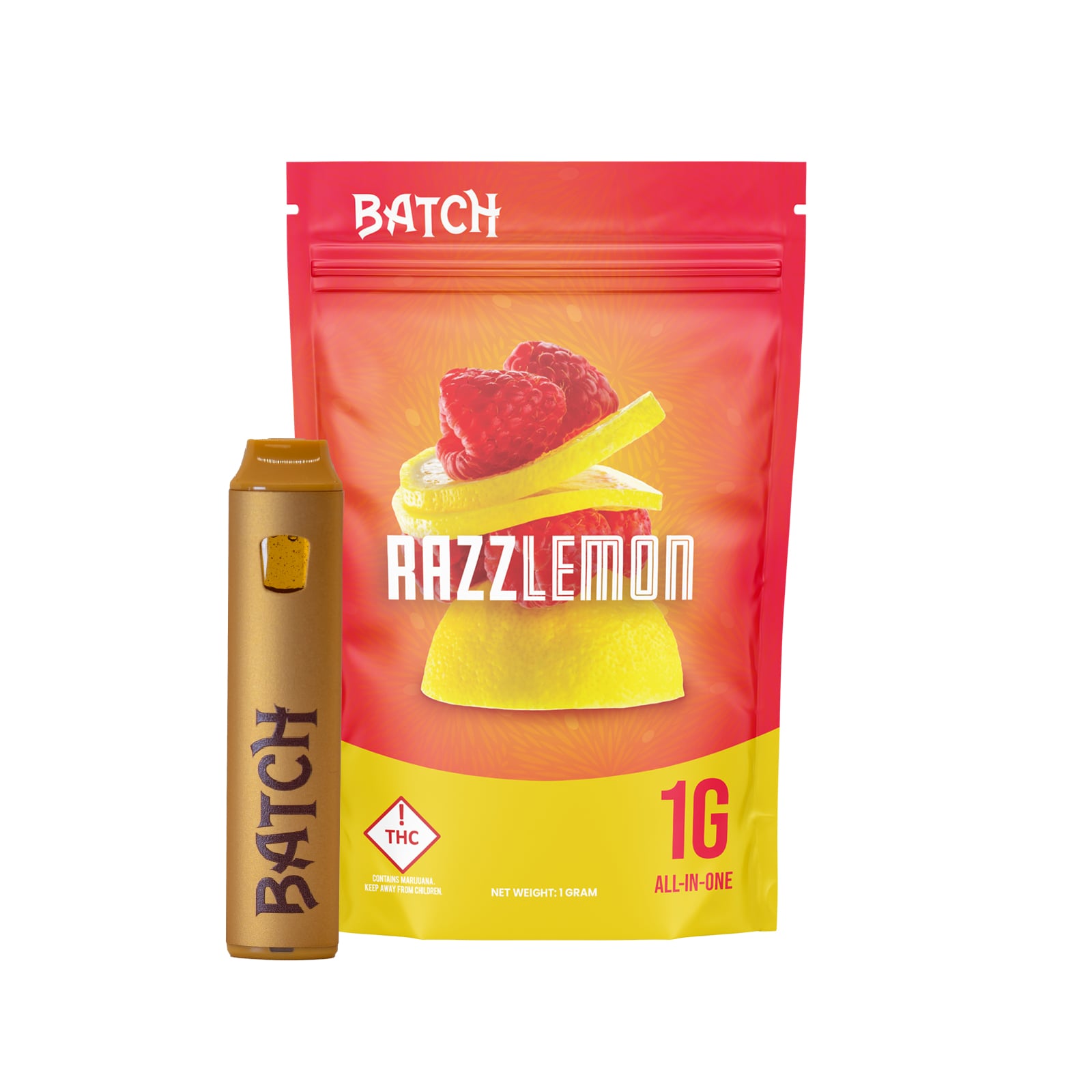 Batch | AIO | Flavors Razzlemon | 1 g