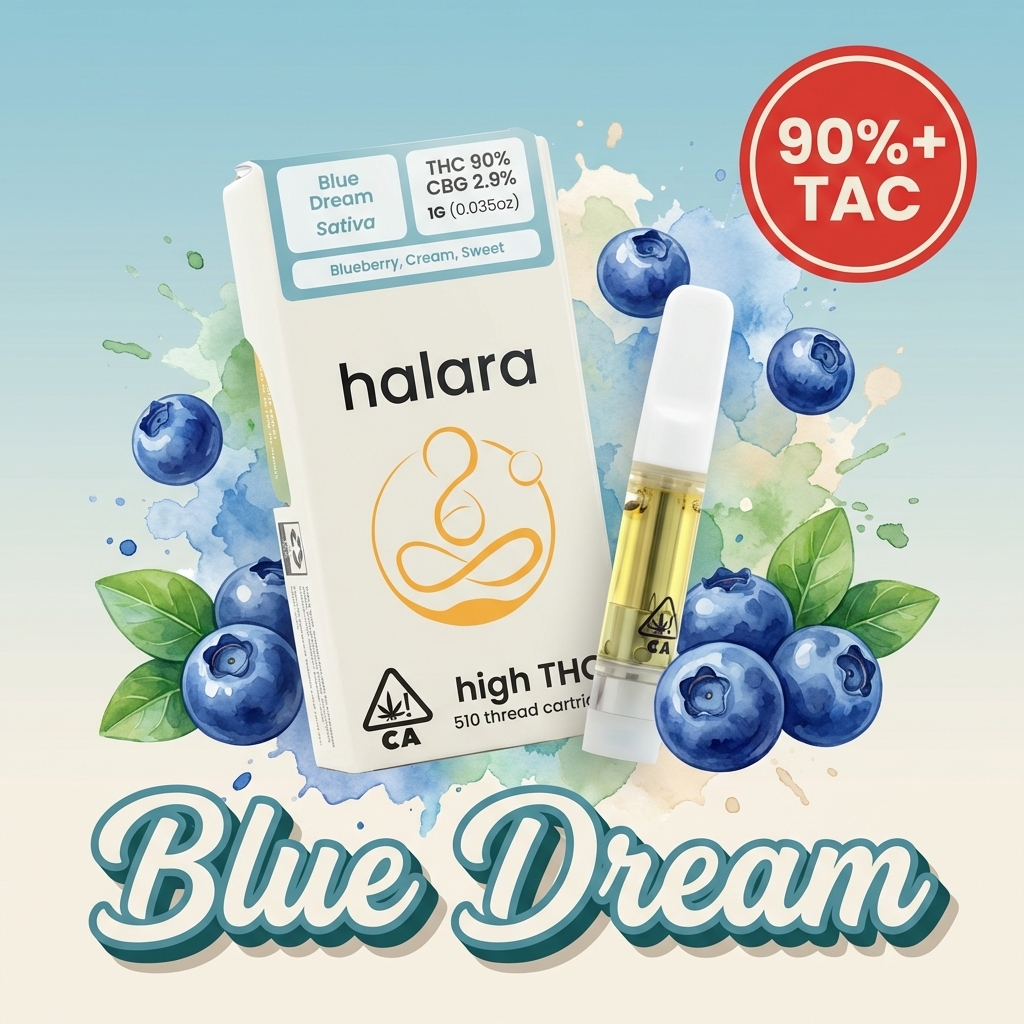 Blue Dream | Sativa - Ultra Extract High Purity Oil - 1G Vape Cartridge