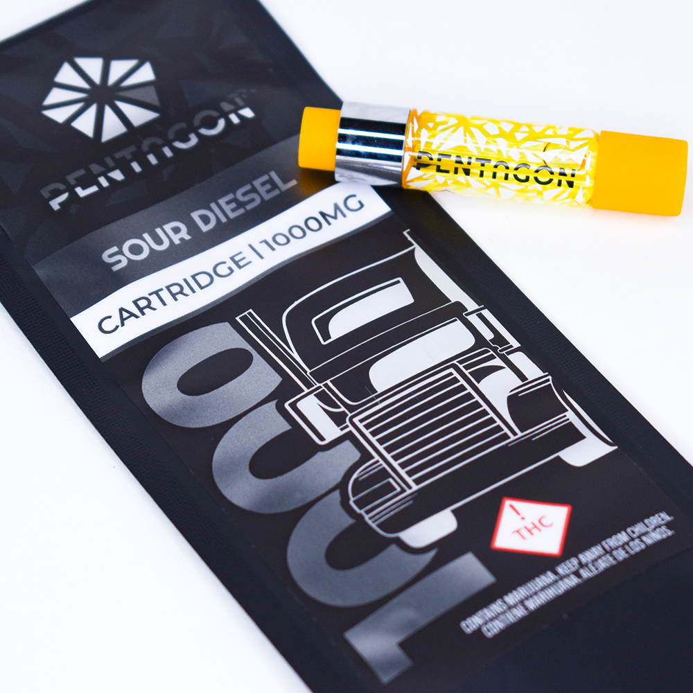 Chem Dog Pentagon Distillate Cartridge Jane