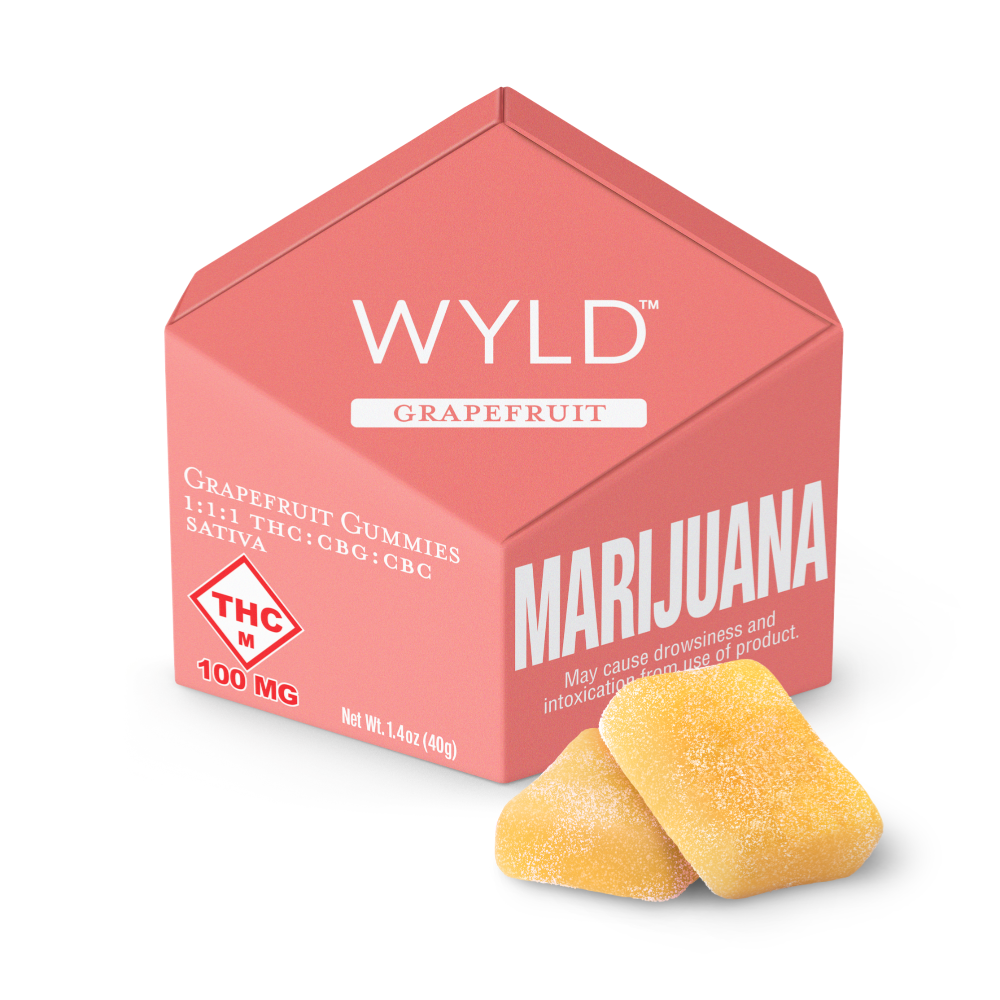 Grapefruit 1:1:1 CBG:CBC + Sativa Enhanced Gummies | 100mg
