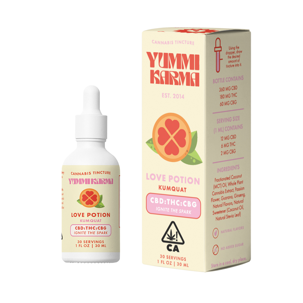 Love Potion (360mg CBD/180mg THC/60mg CBG)