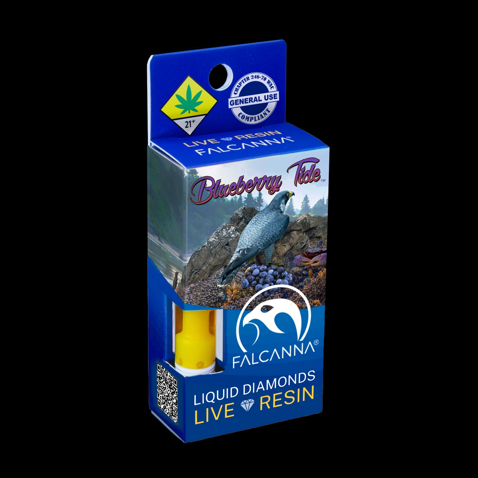 Blueberry Tide Live Resin Cartridge