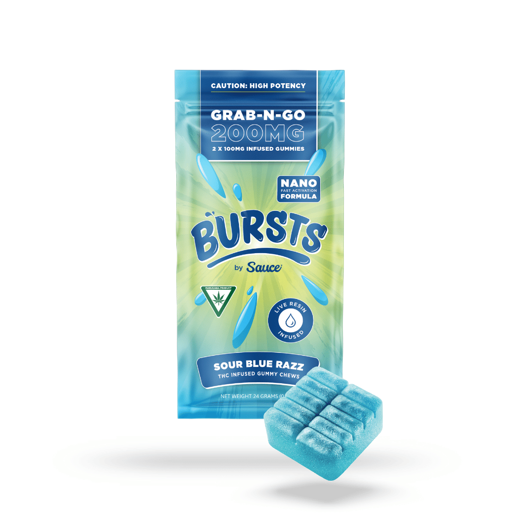 Sour Blue Razz [2pk] (200mg)
