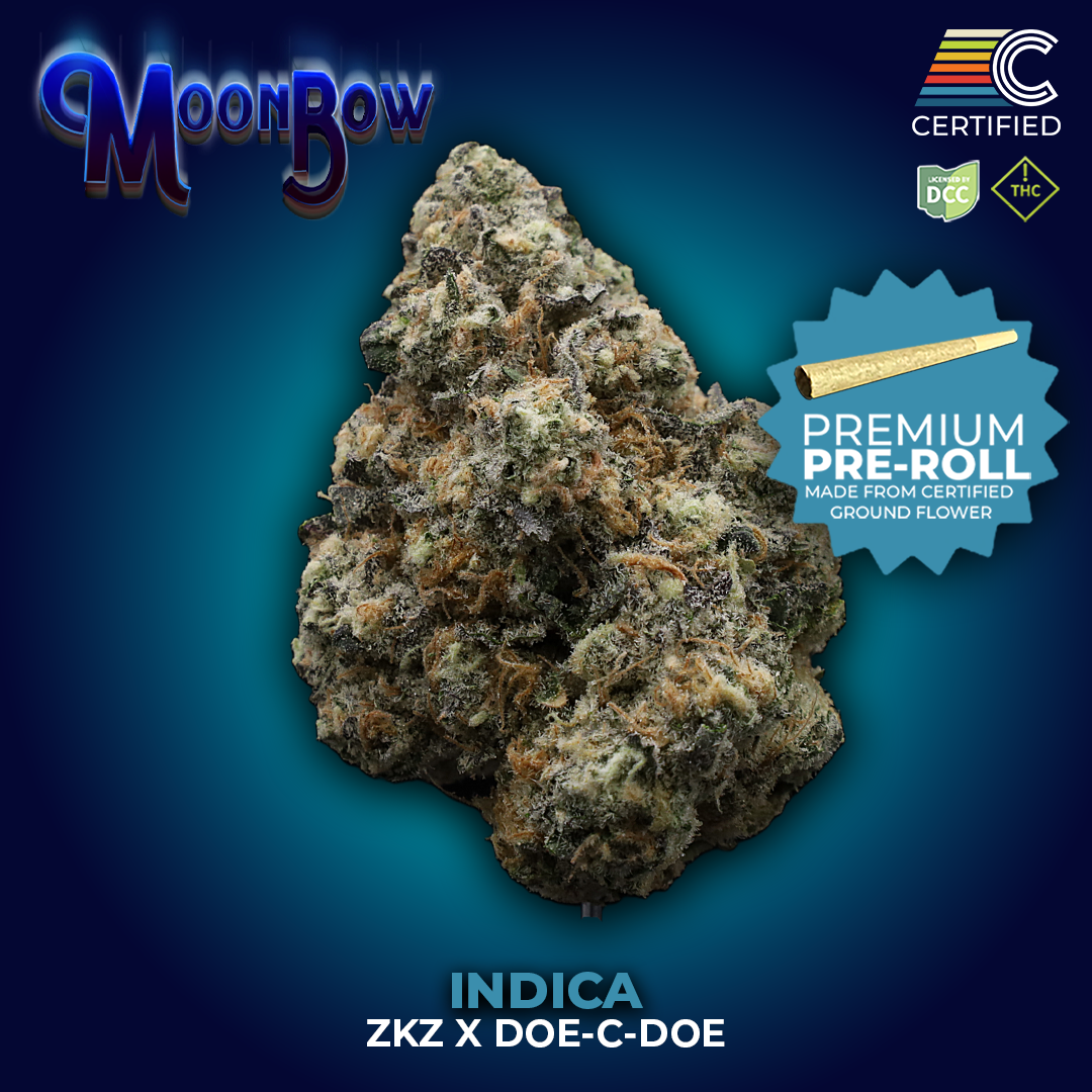 CERTIFIED CULTIVATORS - MOONBOW - PREROLL - [1G] - INDICA