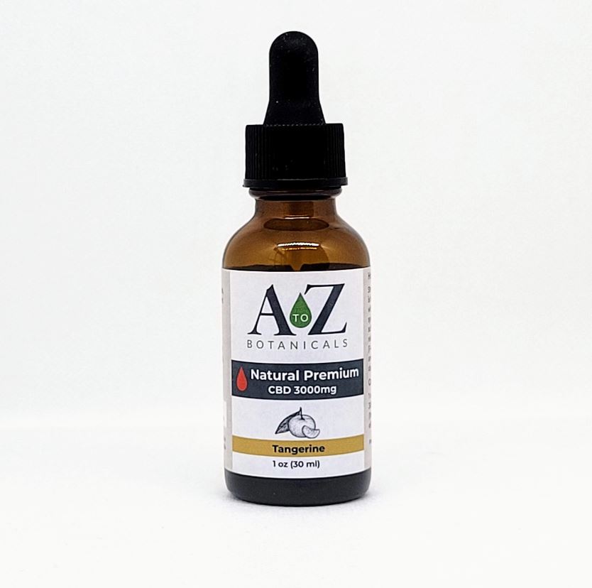 CBD Premium Drops - Tangerine (3000mg)