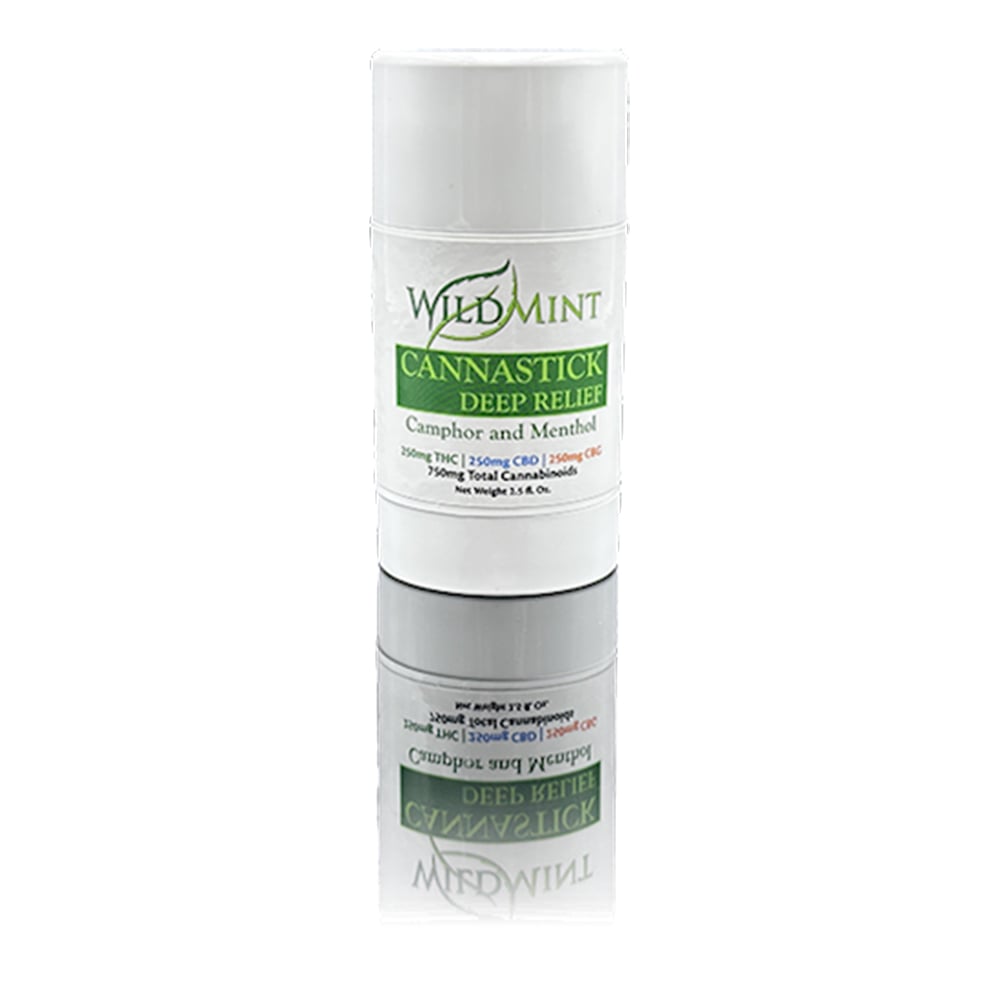 Wild Mint - Deep Relief Menthol & Camphor [2.5oz] (250mg CBD/250mg THC/250mg CBG)