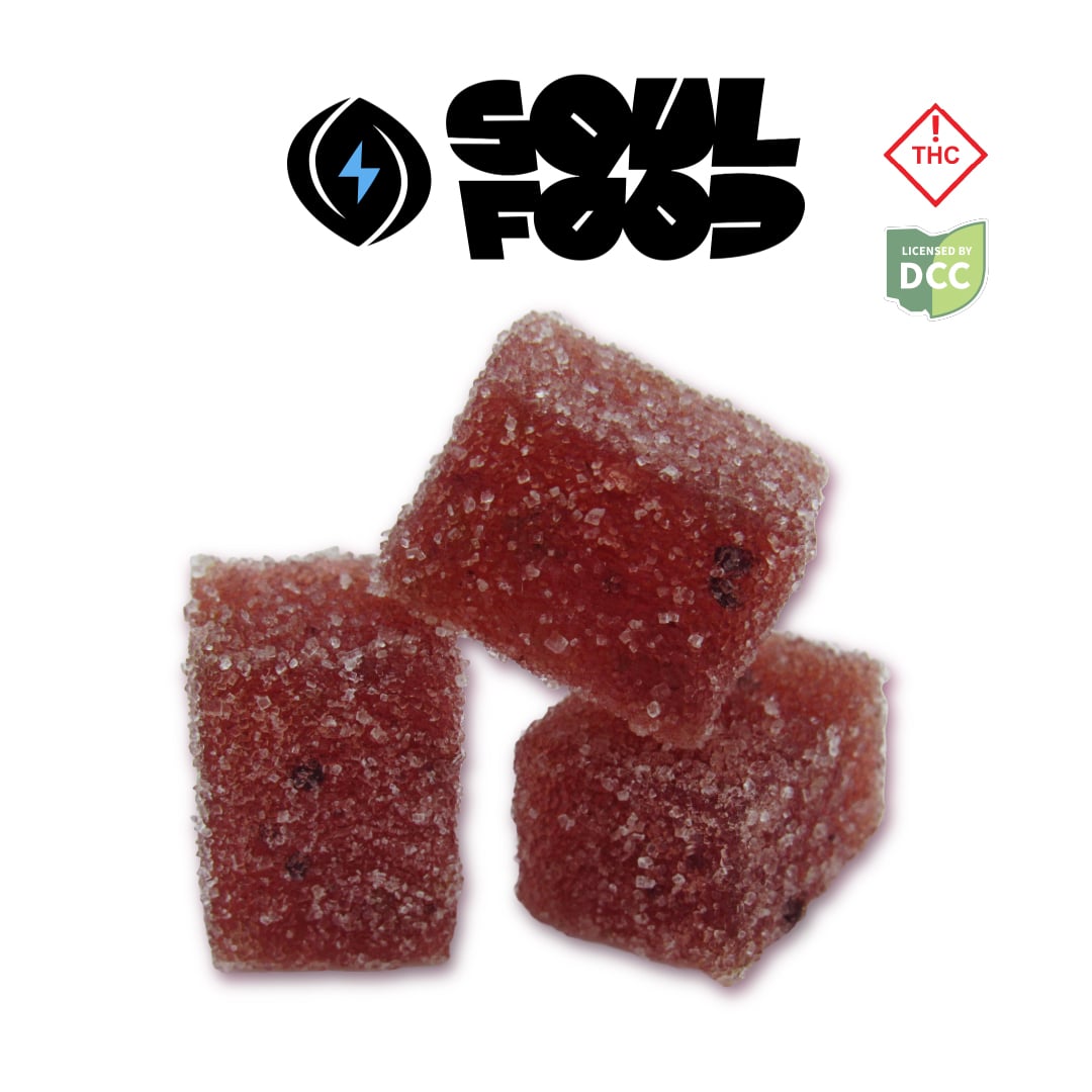 SOUL FOOD - WATERMELON KIWI - FRUIT BITES - [100MG] - 10PK