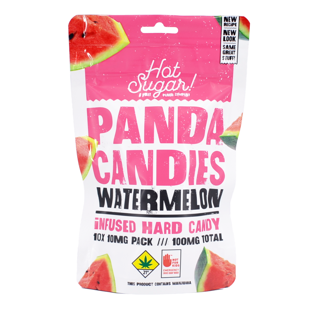 Watermelon Panda Candies 100mg 10-pack