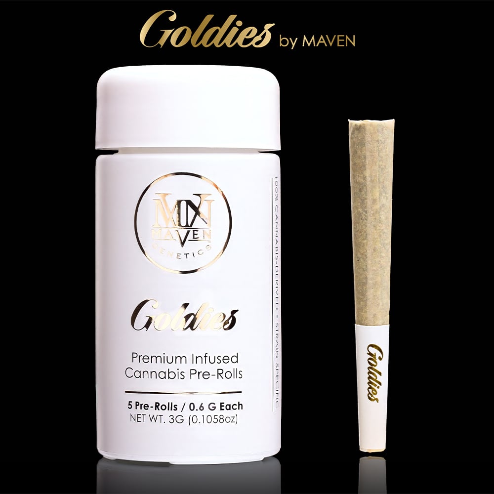 Key Lime Jack Goldies Infused Pre-Rolls 5-Pack [3g]