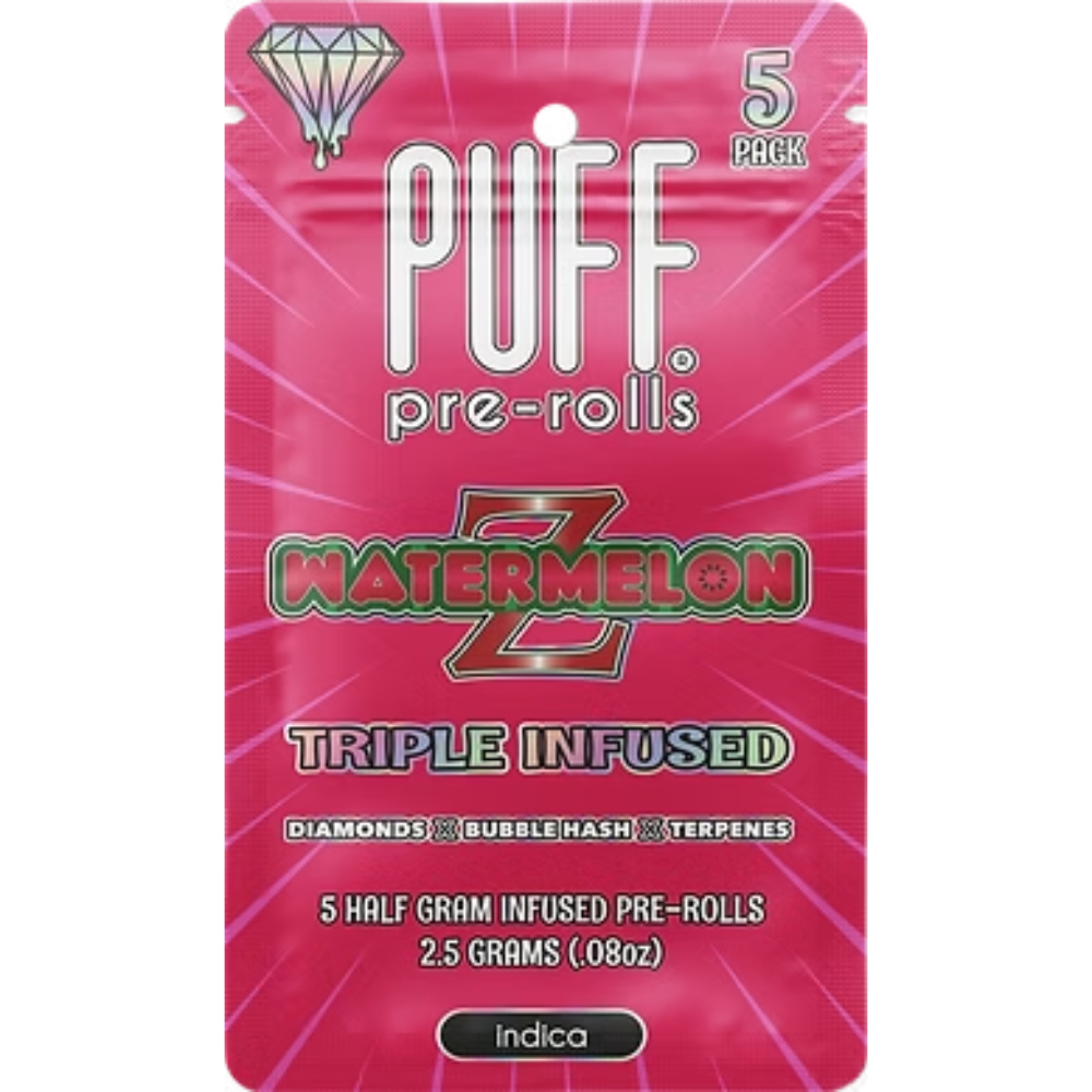 Watermelon Z  Triple Infused Pack - Hybrid - 5 Pack [2.5g]