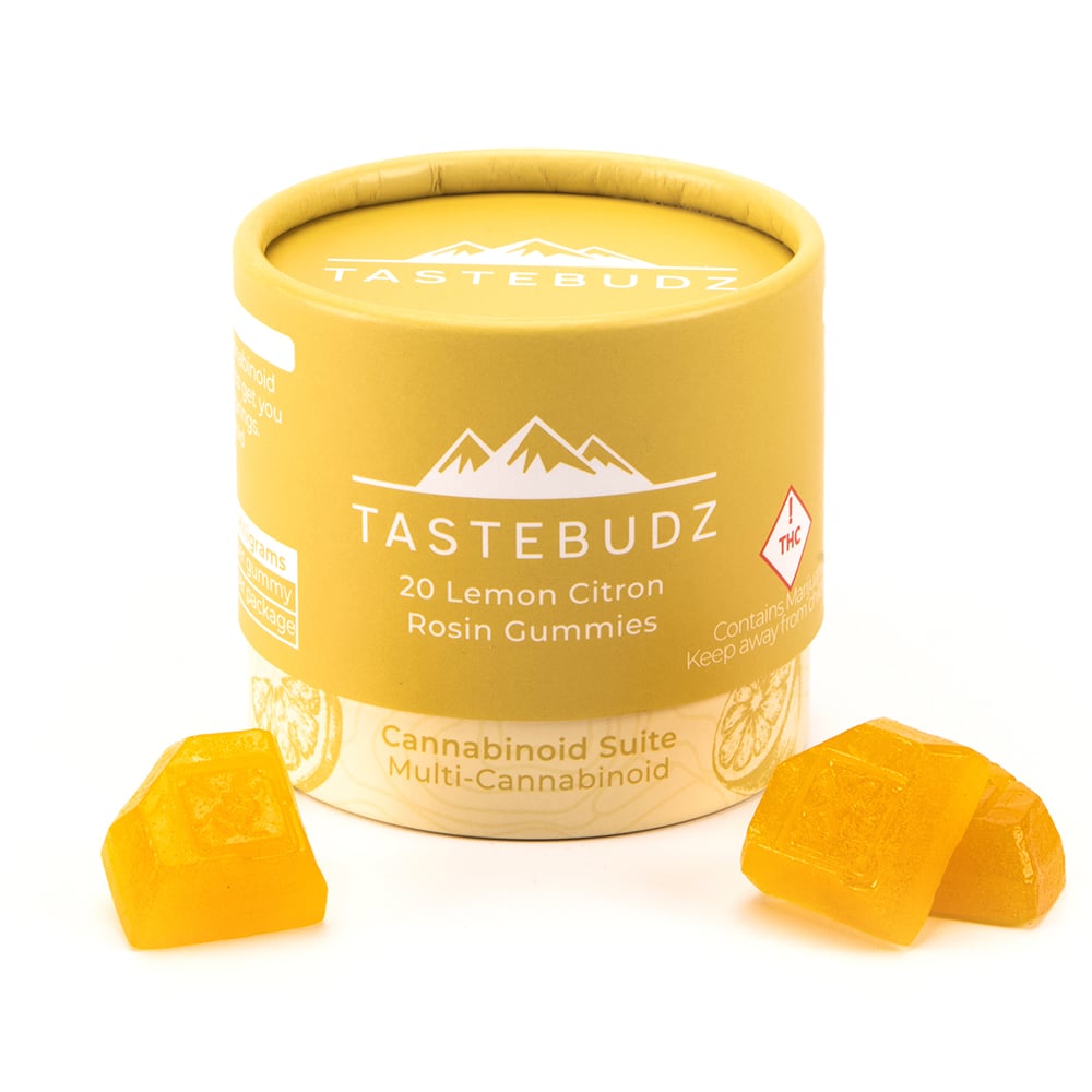 Lemon Citron Daily Rituals Rosin Gummies 20pk | THCV | CBC | CBG | CBD | THC |