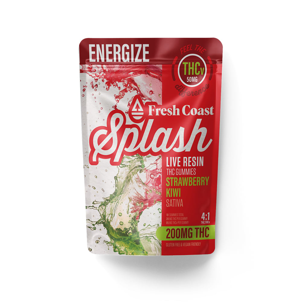 Strawberry Kiwi [10pk] (200mg THC/50mg THCV)