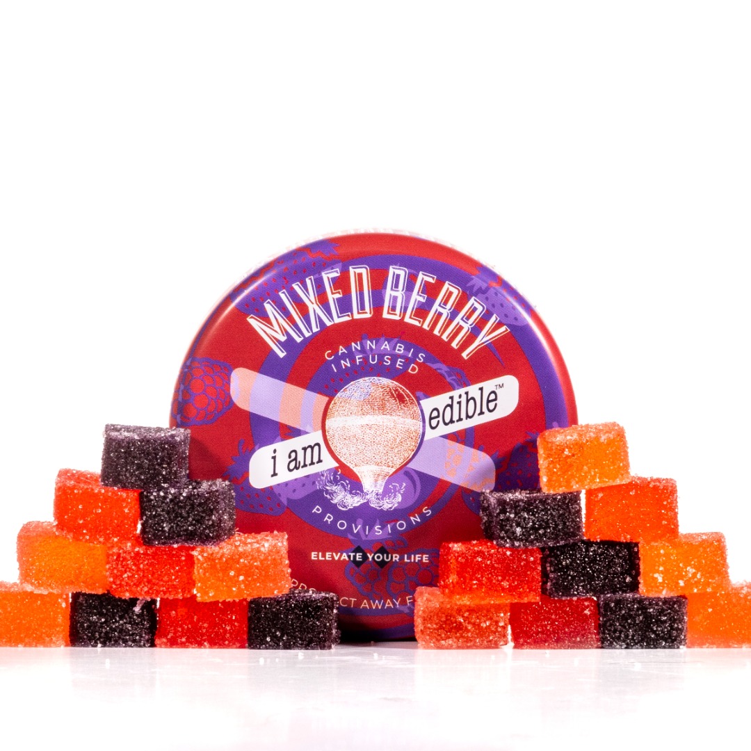 Mixed Berry [20pk] (100mg) I Am Edible Fruit Chew Jane