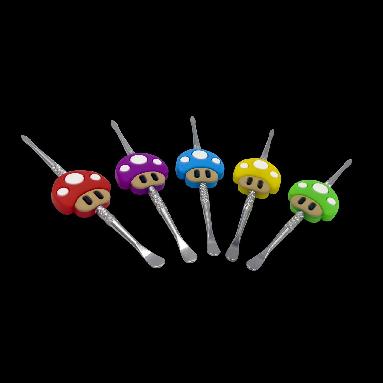 Mushroom Steel Dab Tool - Assorted Mushroom Steel Dab Tool - Assorted