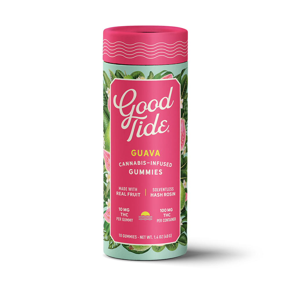 Guava Single-Strain Hash Rosin Gummies | Balanced | 100mg