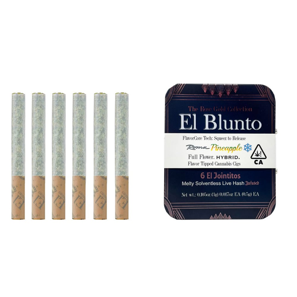 El Jointito 6pk - Roma Pineapple | Hash Infused [6 X .5g]