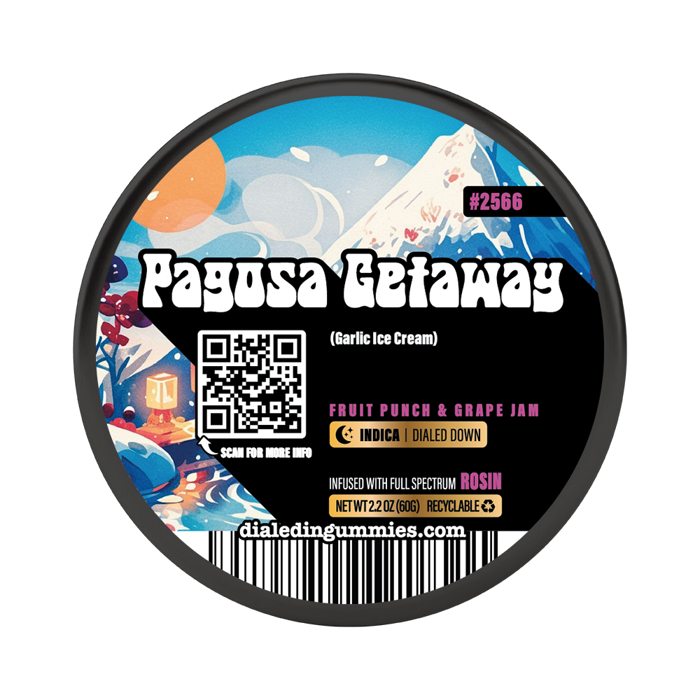 100mg - Pagosa Getaway #2566 - Rosin Gummies (10pk)