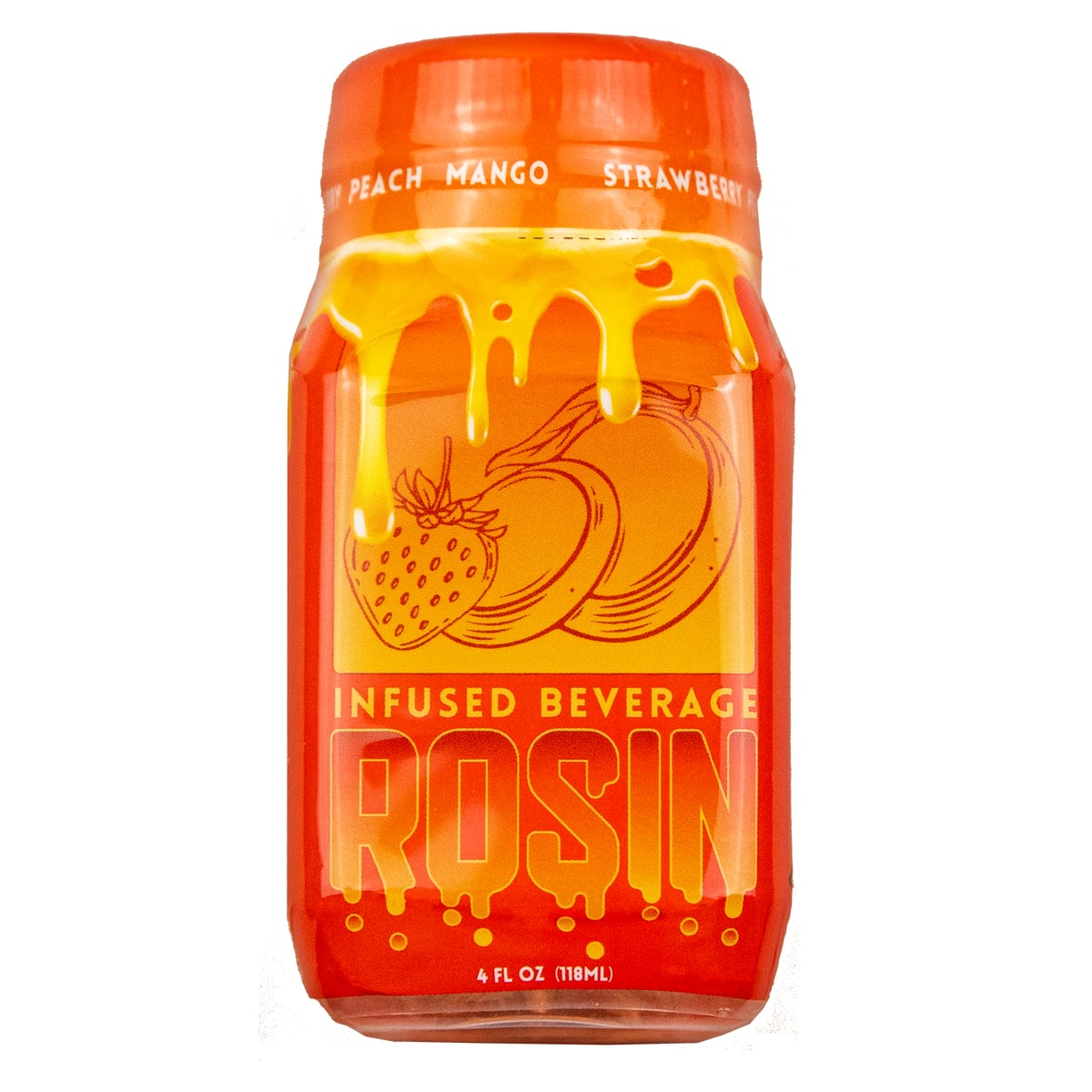 Strawberry Peach Mango [4oz] (100mg) Rosin Drink