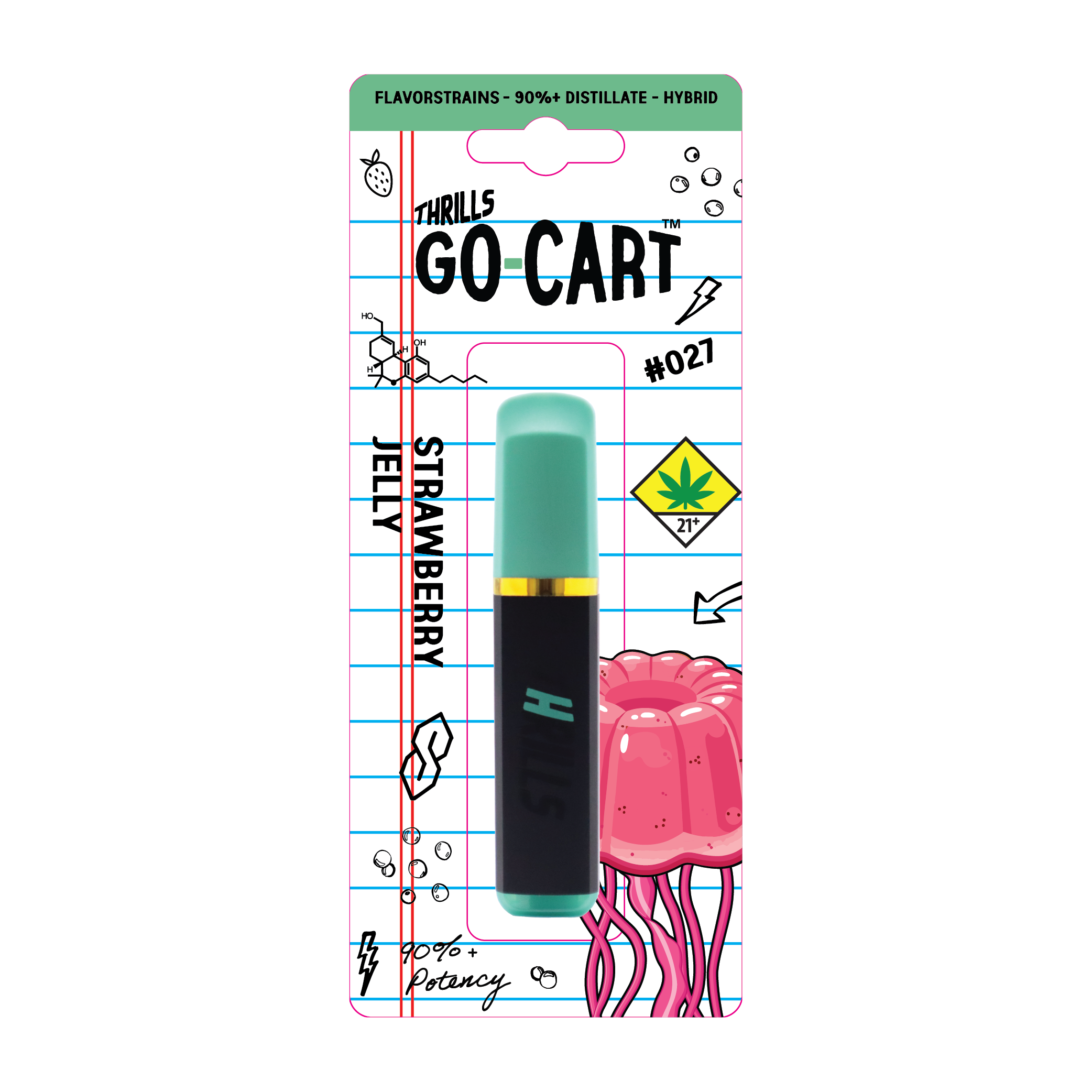 thrills disposable vape Shop White Gushers [1000mg] | 420 main image 0
