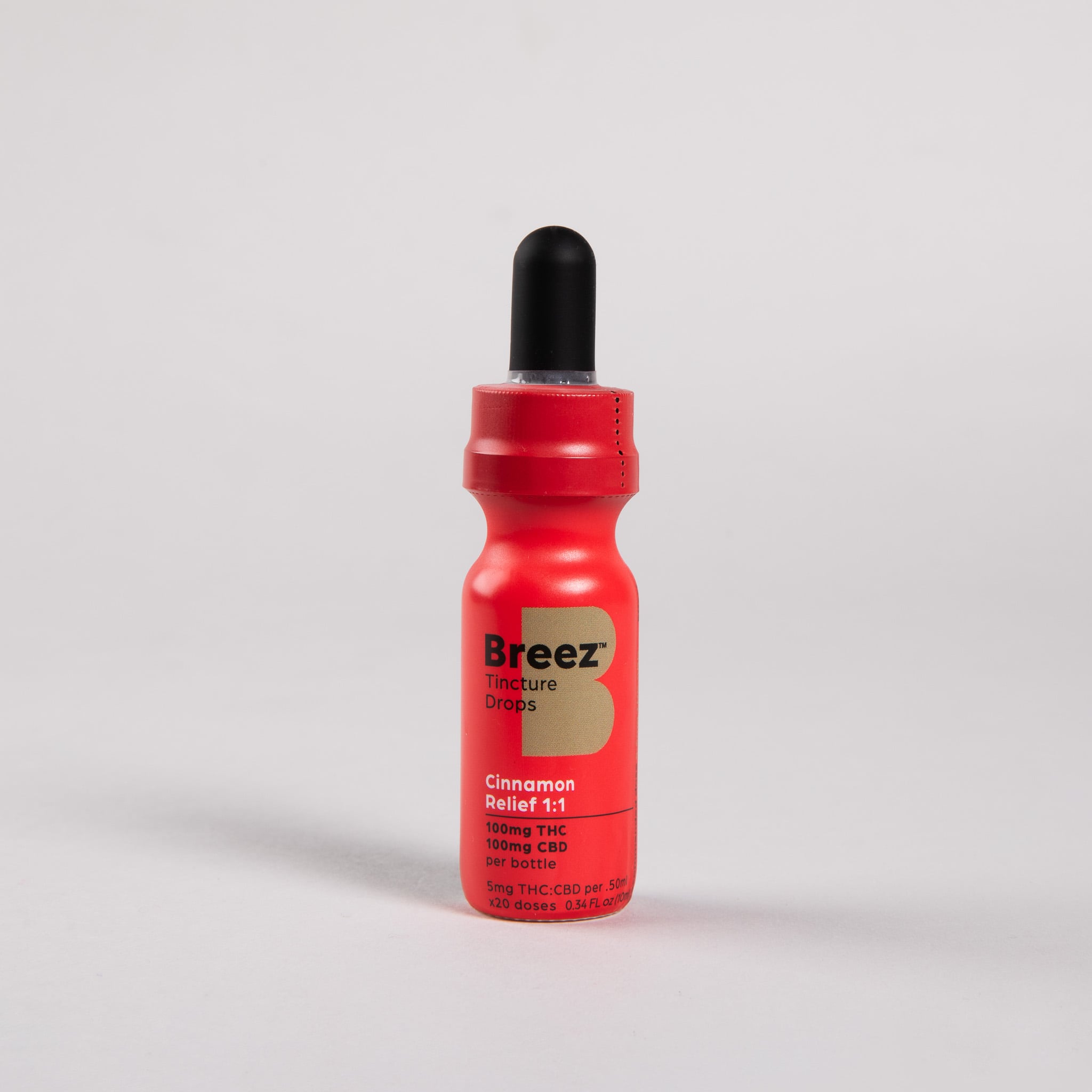 1:1 Cinnamon Relief Drops (100mg CBD/100mg THC)