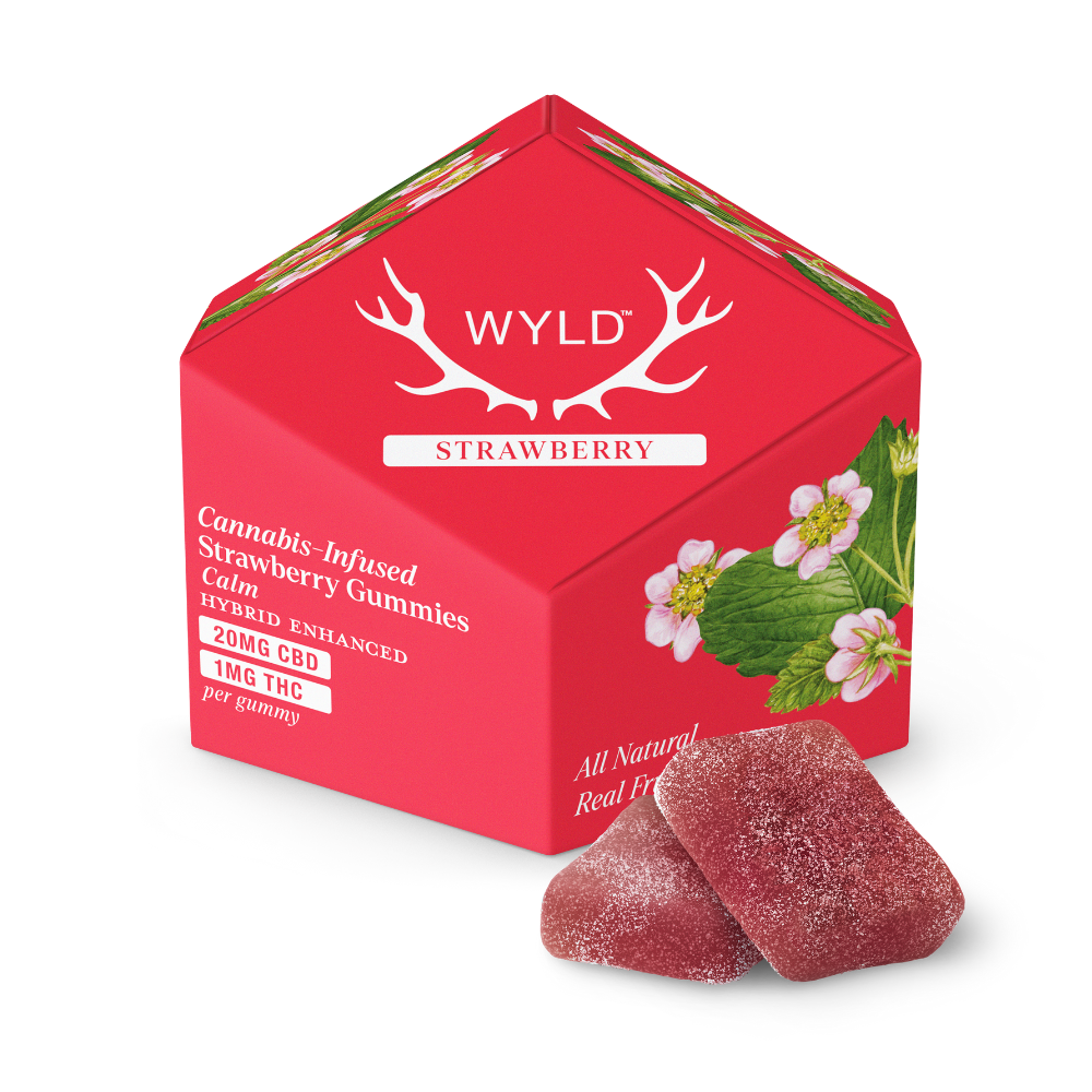 Strawberry 20:1 CBD + Hybrid Enhanced Gummies | 200mg:10mg Strawberry 20:1 CBD + Hybrid Enhanced Gummies | 200mg:10mg