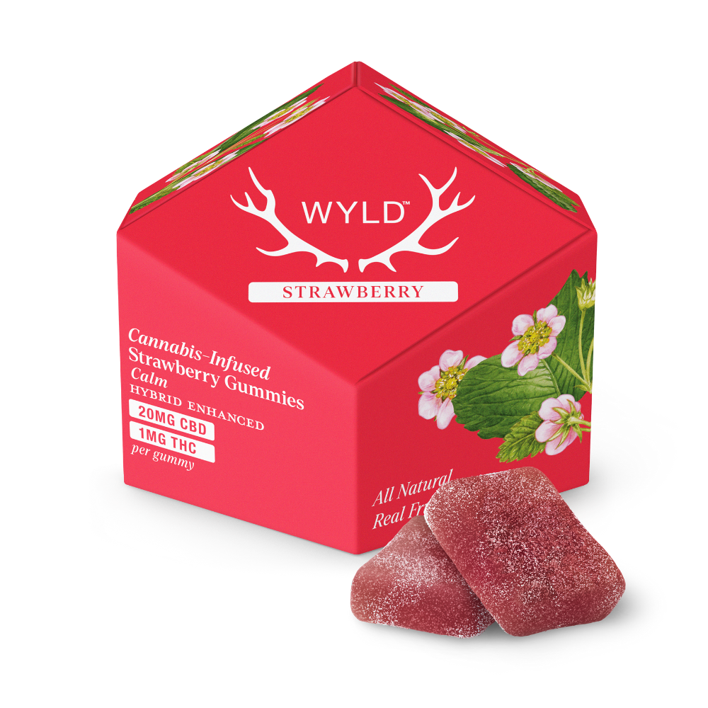 Strawberry 20:1 CBD + Hybrid Enhanced Gummies | 10mg