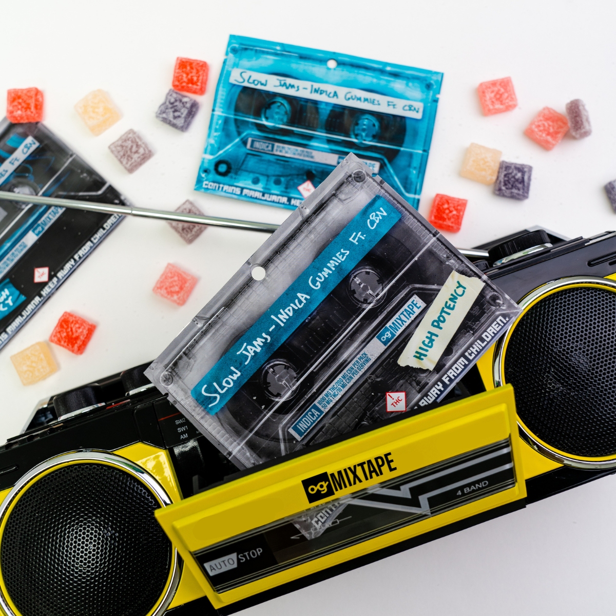 Slow Jam Indica Gummies Thc