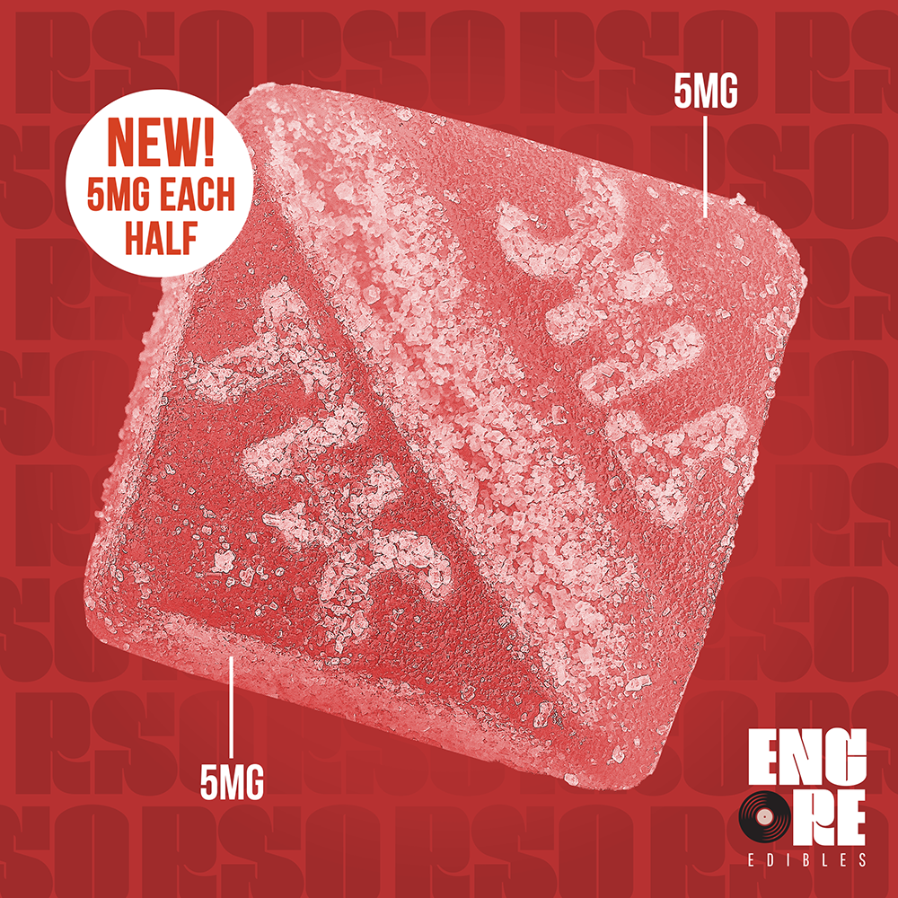 Encore - Sour Black Cherry (H) RSO Gummies (9.9mg 10pk) C0020026779