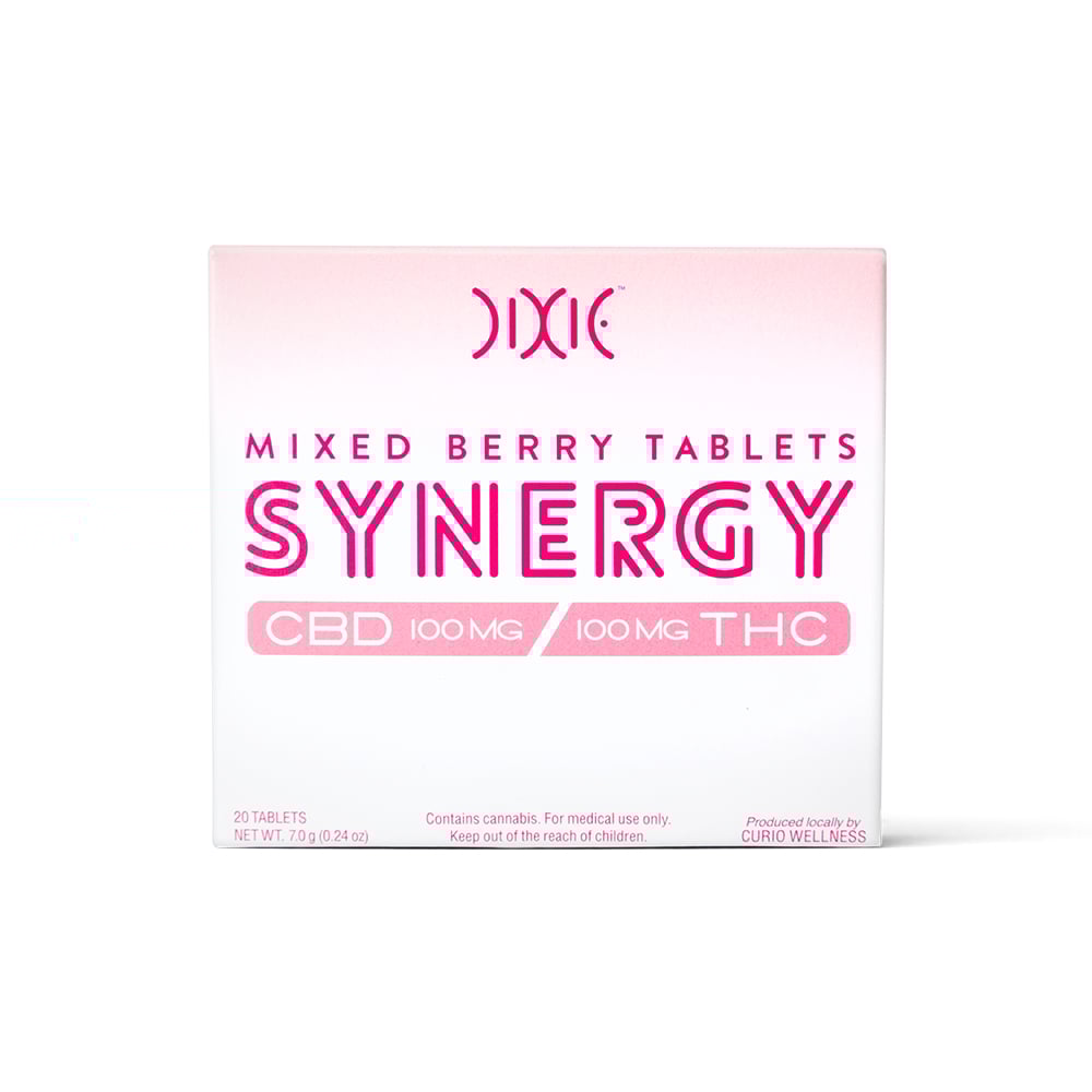 SYNERGY Mixed Berry 1:1 - [20pk] (100mg CBD/100mg THC)