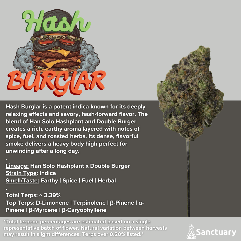 Whole Buds - Hash Burglar