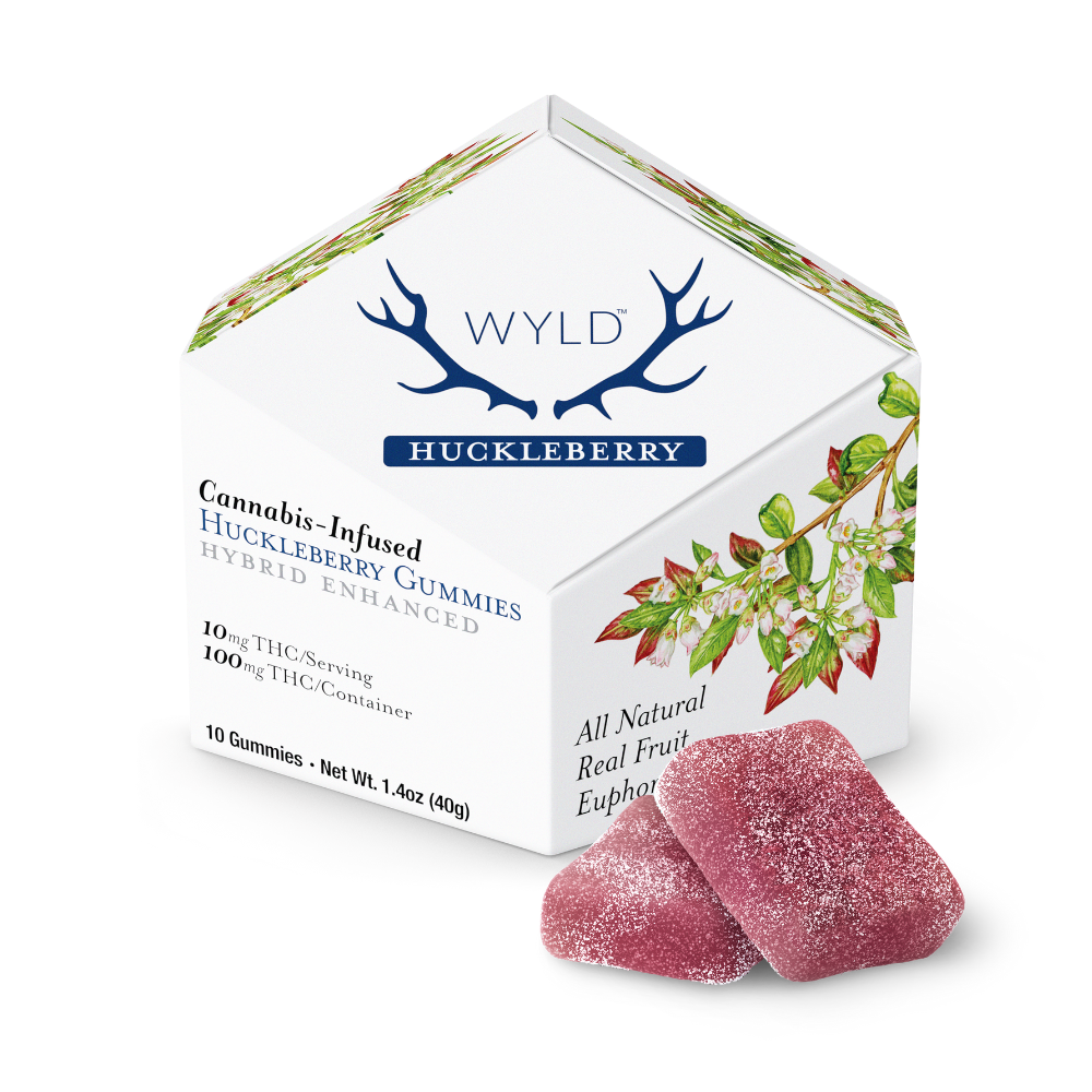 Huckleberry Hybrid Enhanced Gummies | 100mg THC